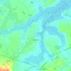 Marchésieux topographic map, elevation, terrain