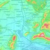 Pendurthi topographic map, elevation, terrain