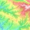 Prnalija topographic map, elevation, terrain