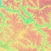 Skardu topographic map, elevation, terrain