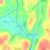 Stafford Springs topographic map, elevation, terrain