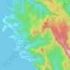 Lhoong topographic map, elevation, terrain