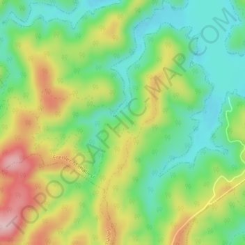 34983 topographic map, elevation, terrain