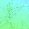 Bihar topographic map, elevation, terrain