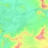 Bagrami District topographic map, elevation, terrain