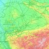 Lippe topographic map, elevation, terrain