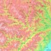 Mao County topographic map, elevation, terrain