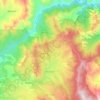 Vitolishte topographic map, elevation, terrain