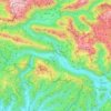 Kobarid topographic map, elevation, terrain