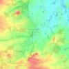 Carlton in Lindrick topographic map, elevation, terrain