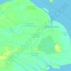 Kecamatan Pelangiran topographic map, elevation, terrain