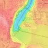 Niagara Falls topographic map, elevation, terrain