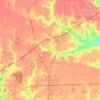 Atmore topographic map, elevation, terrain