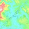 Cholchol topographic map, elevation, terrain