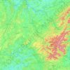 Vosgos topographic map, elevation, terrain