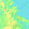 Kathio Township topographic map, elevation, terrain