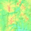 Chaunay topographic map, elevation, terrain