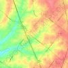 Towamencin Township topographic map, elevation, terrain