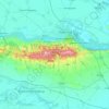 Fruska Gora topographic map, elevation, terrain