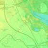 Rusovce topographic map, elevation, terrain