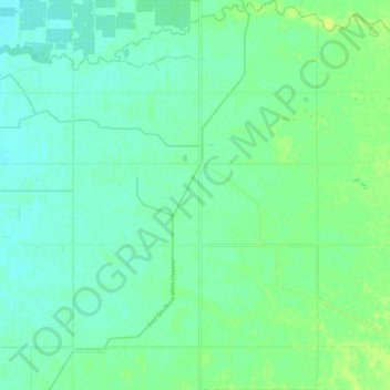 Kialla East topographic map, elevation, terrain