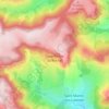 Saint-Pierre-la-Roche topographic map, elevation, terrain