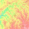 Washington County topographic map, elevation, terrain