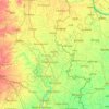 Nadia topographic map, elevation, terrain