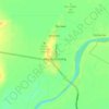 Fitzroy Crossing topographic map, elevation, terrain