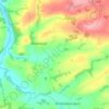Iddesleigh topographic map, elevation, terrain