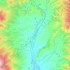 Dănești topographic map, elevation, terrain