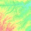Lubai topographic map, elevation, terrain