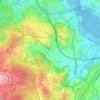Rutis topographic map, elevation, terrain