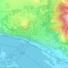 White Salmon topographic map, elevation, terrain