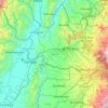 Pereira topographic map, elevation, terrain