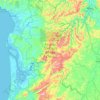 Reserva Ecológica Mache - Chindul topographic map, elevation, terrain