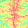 Crittenden topographic map, elevation, terrain