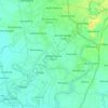 Bontonompo topographic map, elevation, terrain