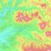 Tiha Bârgăului topographic map, elevation, terrain