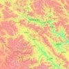 Chitö topographic map, elevation, terrain