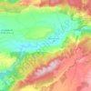 Taounza topographic map, elevation, terrain