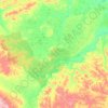 Среднеколымский улус topographic map, elevation, terrain