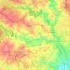 Newington Forest topographic map, elevation, terrain
