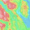Holmestrand topographic map, elevation, terrain