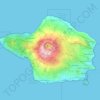 Faial topographic map, elevation, terrain