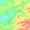 Mumias West topographic map, elevation, terrain