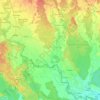 Dhangadi Sub Metropolitan topographic map, elevation, terrain