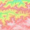 Yamo River topographic map, elevation, terrain
