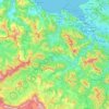 Las Encartaciones topographic map, elevation, terrain
