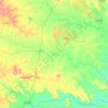 Arni topographic map, elevation, terrain